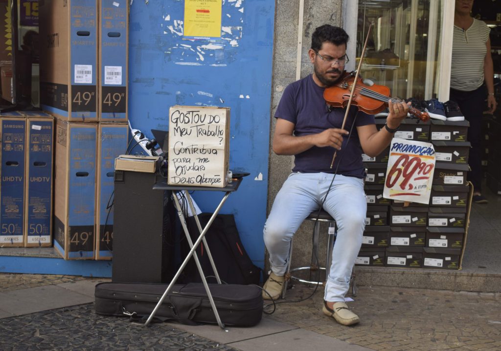 músico de rua